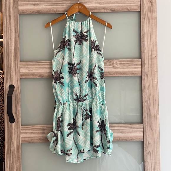 ❤Palm Tree Halter Dress - Picture 5 of 10